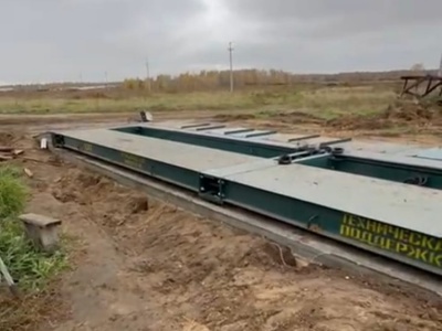 Автомобильные весы 60т под ключ